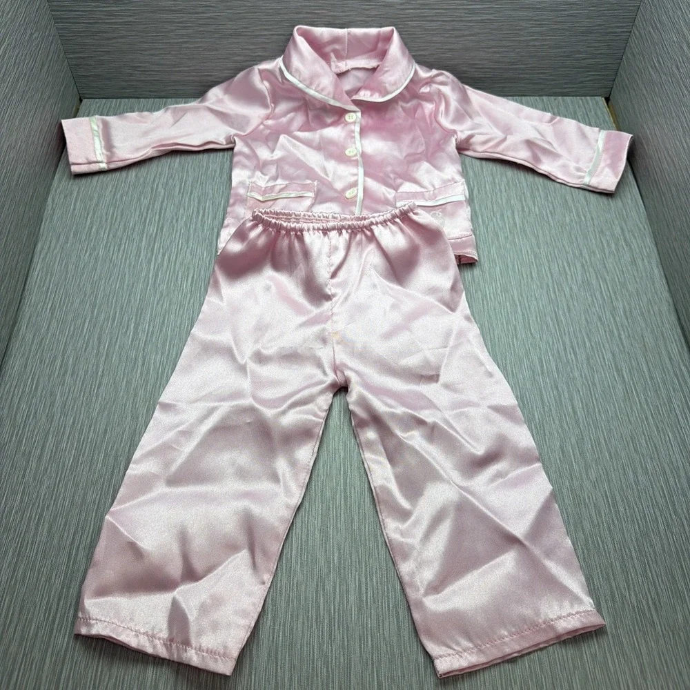Sophia's Heritage Collection Doll Pajama Set‎ Pink Satin Y2K 1997 Outfit